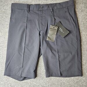 NWT‎ J Lindeberg Somle Golf Shorts Size 33 Navy Blue Athleisure Water Repellent